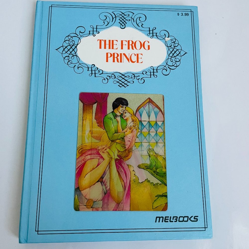 The Frog Prince Melbooks Cardboard Illustrated Vintage Book 1986